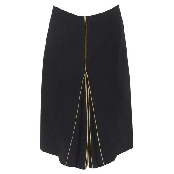 Marni Wool Flared Knee Skirt