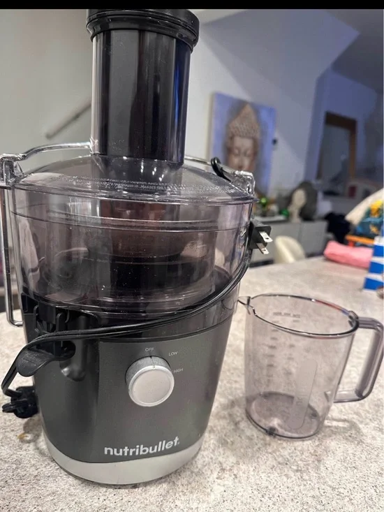Nutribullet Black Home Juice Extractor with Measuring Cup