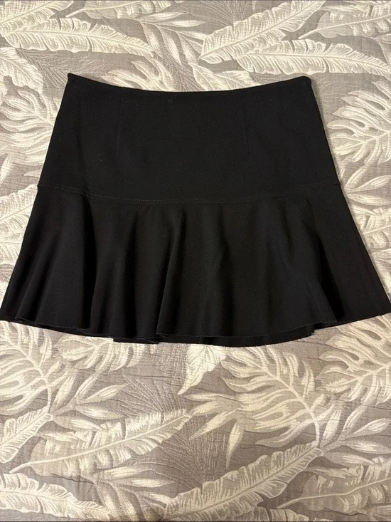 Byer California Black Flared Skater Skirt