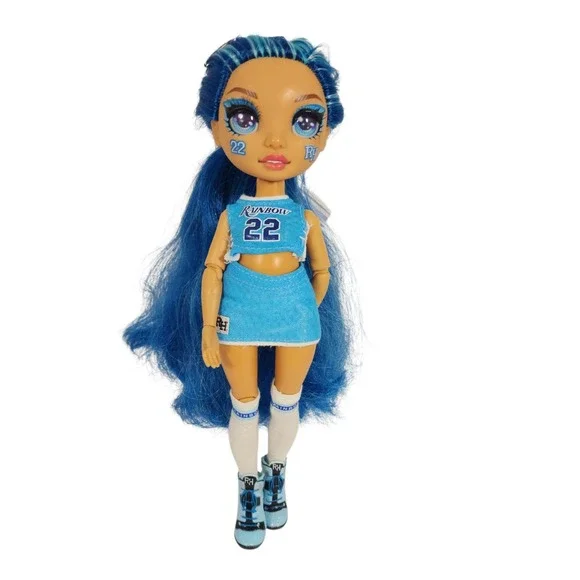 Rainbow‎ High Doll Blue Sporty Cheerleader Doll 22 Rainbow  Skyler Bradshaw