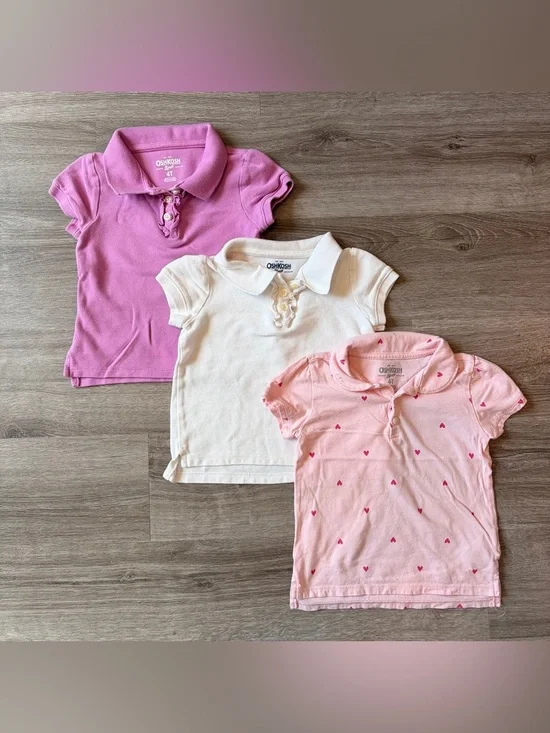 OshKosh B'gosh toddler girls polo shirts