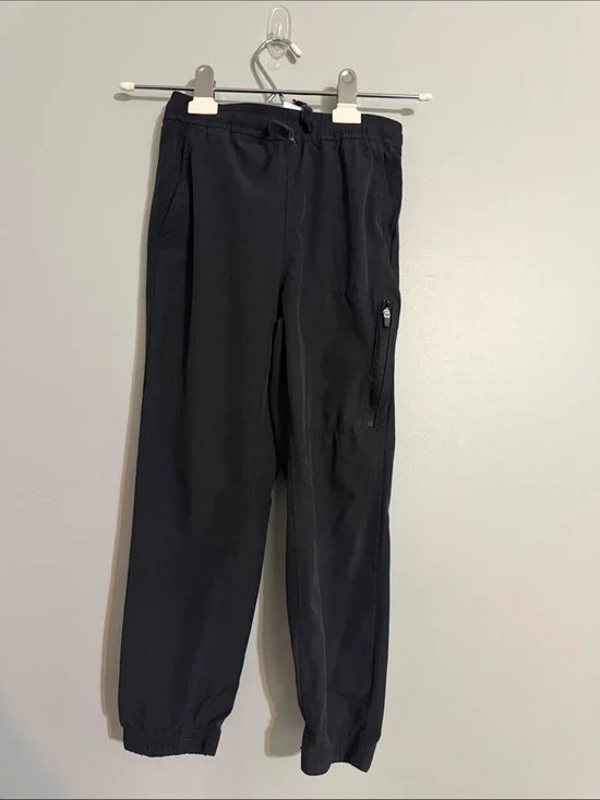 OshKosh B'gosh Black Drawstring Cargo Jogger Pants