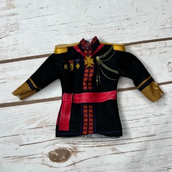 Disney Frozen 2 King Agnatha Doll Military Style Jacket OS