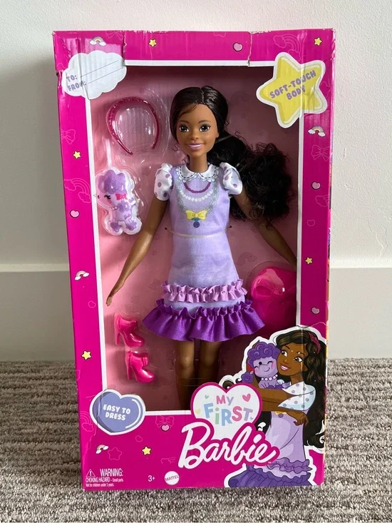 NIB My First Barbie Doll