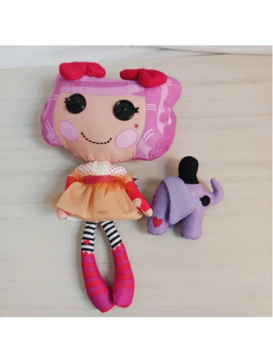 MGA LALALOOPSY Peanut Big Top Plush Doll 10