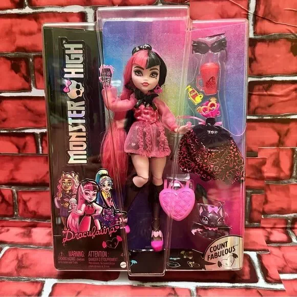 Monster High doll Draculaura count fabulous