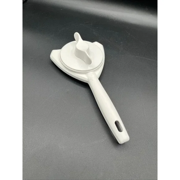 White Adjustable Lid Jar Can Bottle Opener Kitchen Tool‎ Gadget Strain-Free
