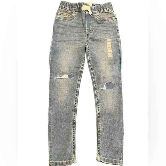 OshKosh B'gosh Kids Faded Blue Pull on Skinny Jeans 5/5A