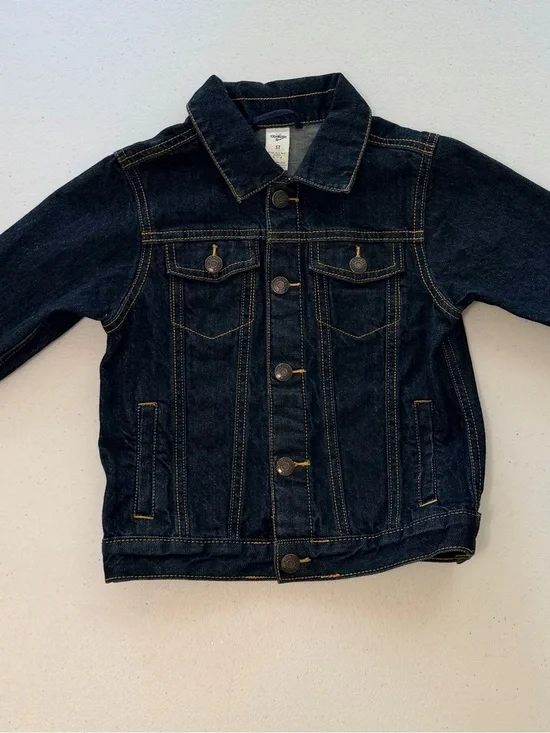 OshKosh B'gosh Dark Blue Denim Jean Jacket