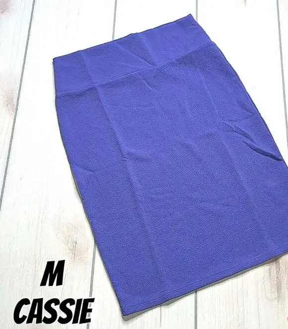 LuLaRoe Cassie Solid Royal Blue Pencil Skirt