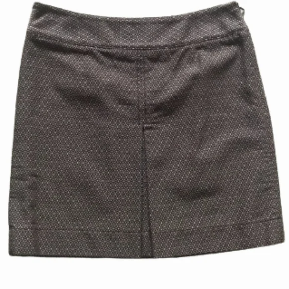 Ann Taylor Loft Tan Kick Pleat Skirt