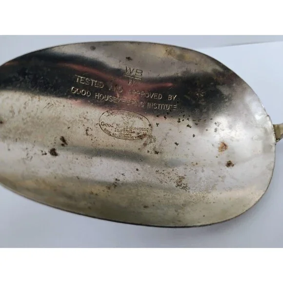 Vintage 1930s Wallace Brothers WB W Basting Spoon Good Housekeeping Institute