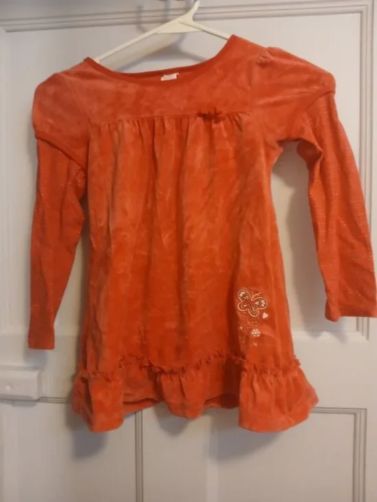 Osh Kosh B'gosh Girls 3T toddler Pink Butterfly Dress