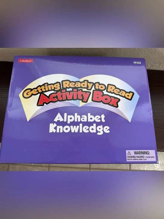 Lakeshore Alphabet Knowledge Activity Box