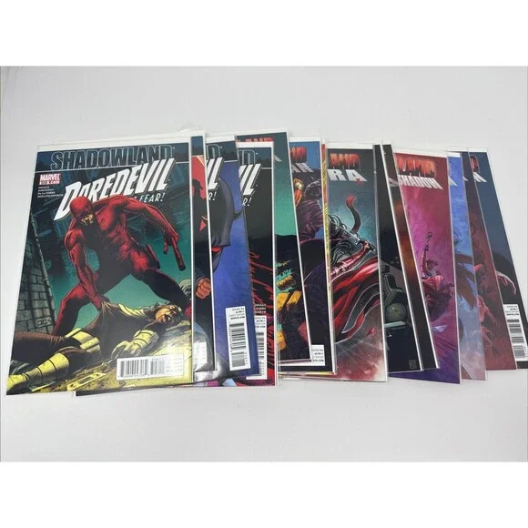 Shadowland LOT 17 Daredevil 508 509 510 511 512 Power Man 1 2 3 4 Elektra Ghost