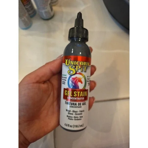 Gel Stain Glaze Weathered Daydream 4.0 FL OZ‎ Bottle Gray 0422062C 19aw09 D4