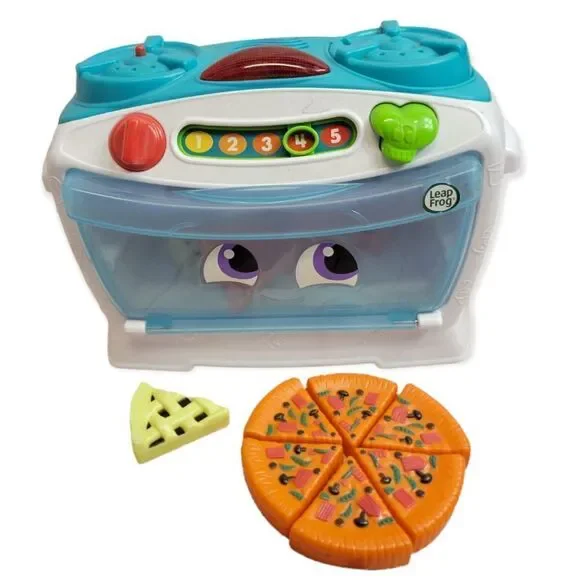 Leapfrog Toaster with pizza