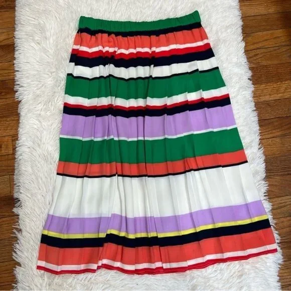 Halogen women‎ multicolor plaid skirt size M
