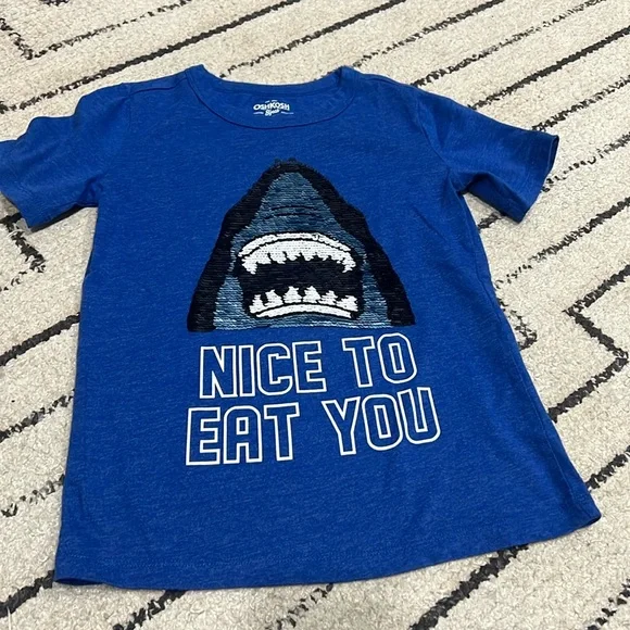 Oshkosh shark tee