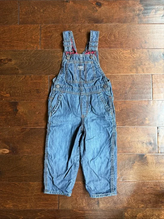 3T Children's Denim Overalls - Blue