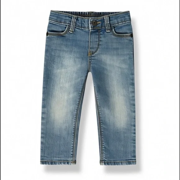 OshKosh B’gosh Baby Girls Jeans 18M Denim Elastic Waist Pull On Pants