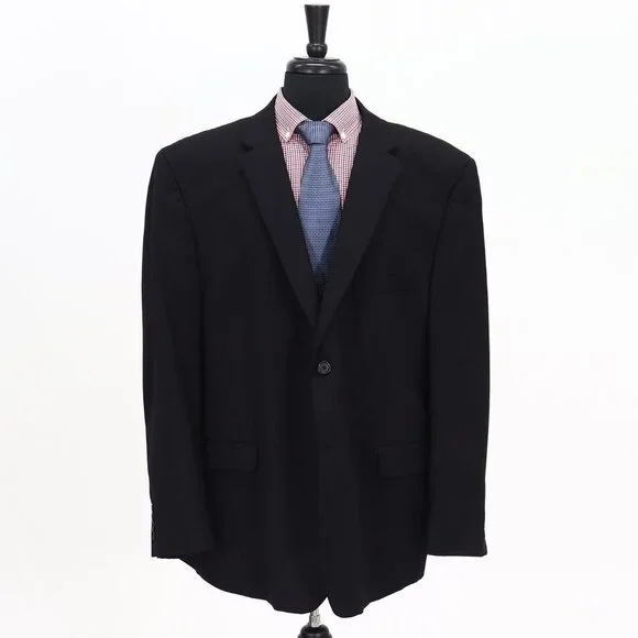 Pronto Uomo 46S Gray Solid 2-Button Sport Coat Blazer Jacket W013
