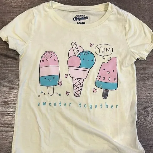 Cute ice cream tee