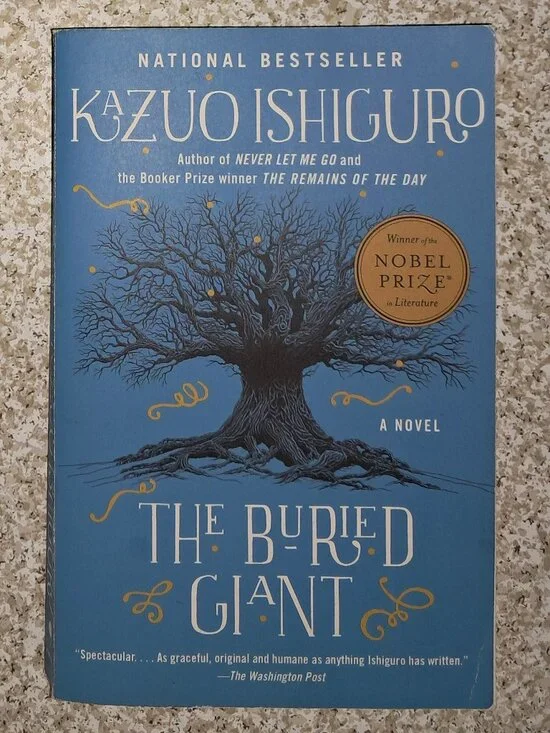 Fantasy Novel Book: The Buried Giant by Nobel Prize Winner Kazuo Ishiguro
