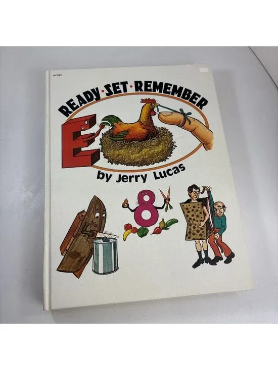 Ready Set Remember Jerry Lucas 1978 Harback Book Memory Press