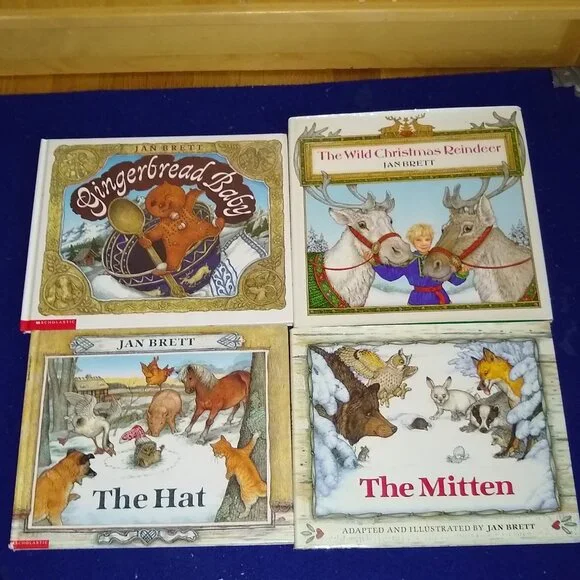 The Hat + The Mitten + Gingerbread Baby  + The Wild Christmas Reindeer