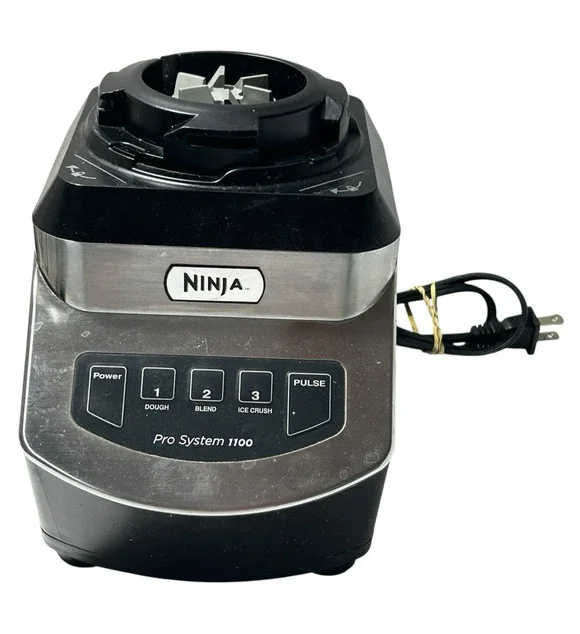 Ninja Pro System 1100 Motor Base & Dough Station Model NJ602 Blender Part Tested