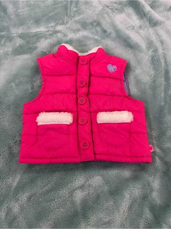 OshKosh B'Gosh Pink Puffer Vest