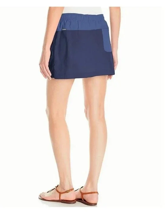 Athletic Navy  Minilight blue with gray  Skort with Elastic Waist
