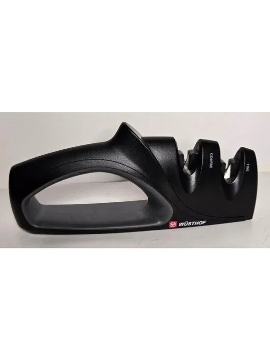 Wustoff Double Knife Sharpener 2922-7 Coarse Fine Culinary Food Prep