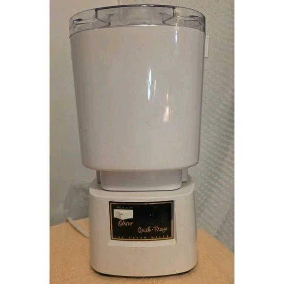 Vintage Oster Quick Freeze Ice Cream Maker**Works**