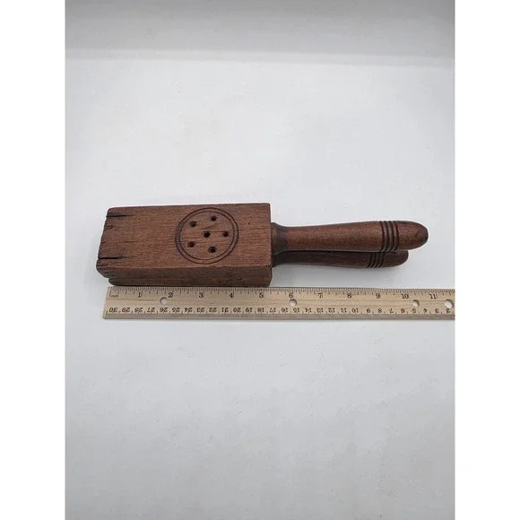Antique Primitive Wooden Citrus Press And Juicer