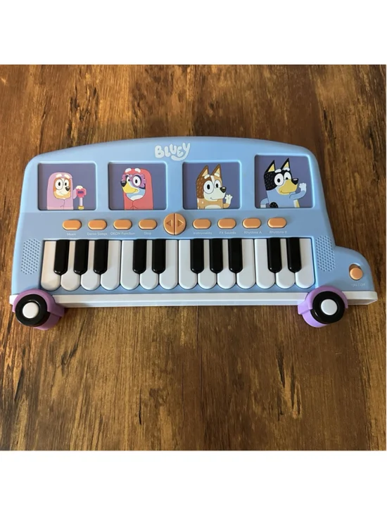 Bluey Bus Keyboard Songs Sound Effects Rhythms 12
