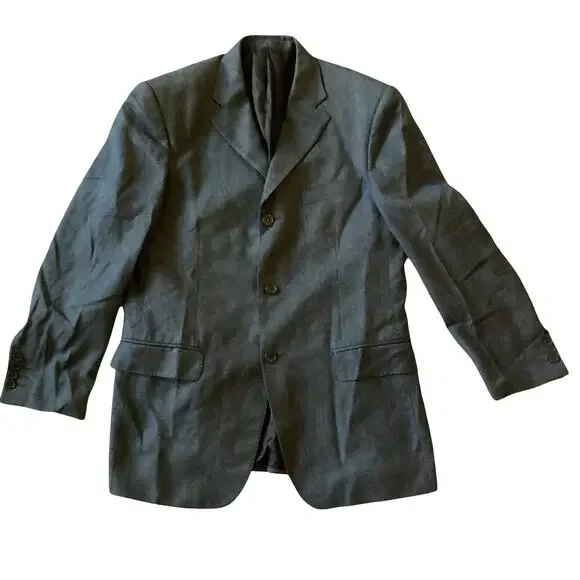 Blue Heather Suit Blazer