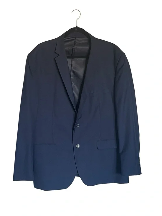 Men's Navy Two-Button Blazer - Unbranded