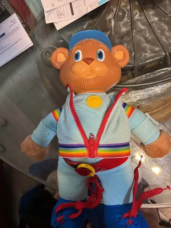 Vintage Meritus Fairfield Learn-to-Dress Educational Teddy Bear Plush