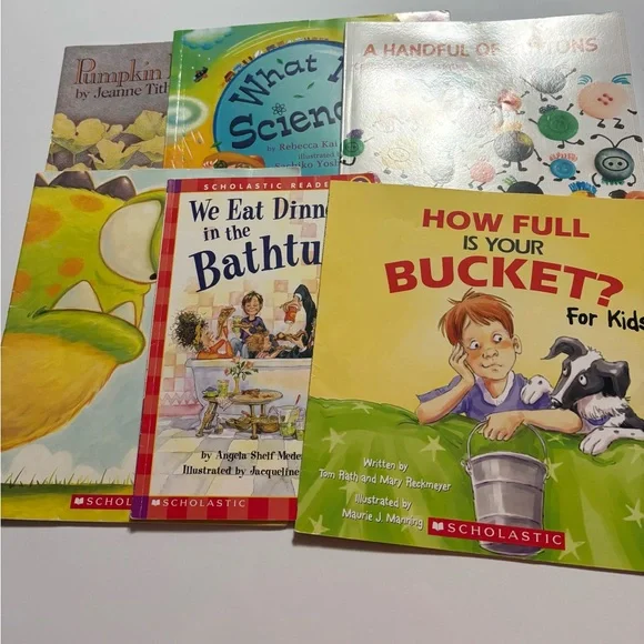 Scholastic Yellow and Green Children's Book