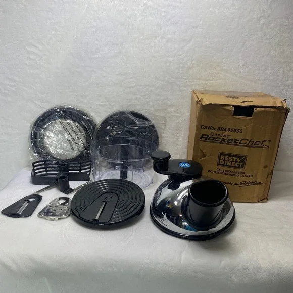 Culinare Rocket Chef BDA05056 2-Speed Manual Food Processor Off Grid‎ Camping