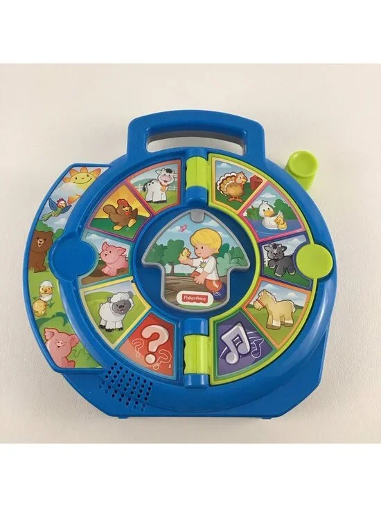 Fisher Price World Of Animals See N Say Talking Toy 2015 Barnyard Sounds Learn
