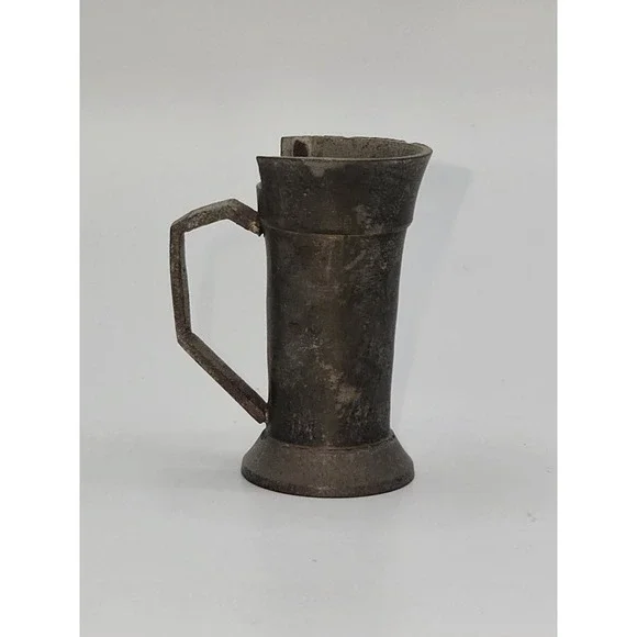 Vintage Miniature Brass Measuring Cup‎