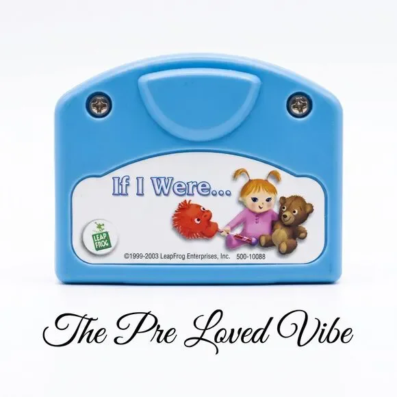 If I Were  Little Touch Leap Frog  Cartridge