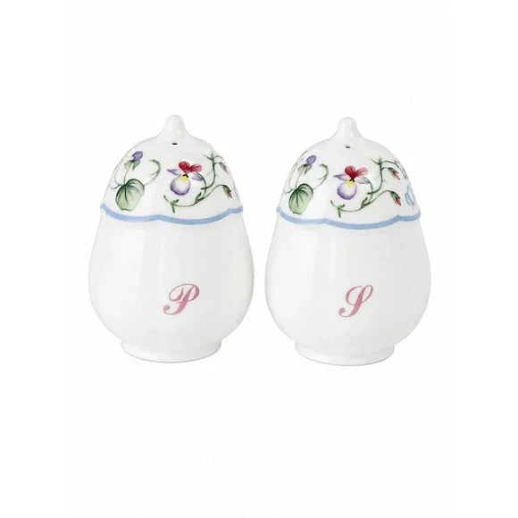 Villeroy & Boch MARIPOSA Salt & Pepper Shaker Set Excellent Condition