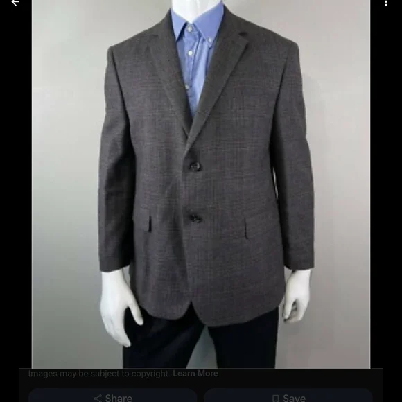Lauren Ralph Lauren Dark Gray Blazer