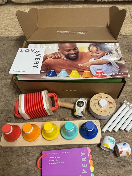 BARELY USED Complete Lovevery Music Set