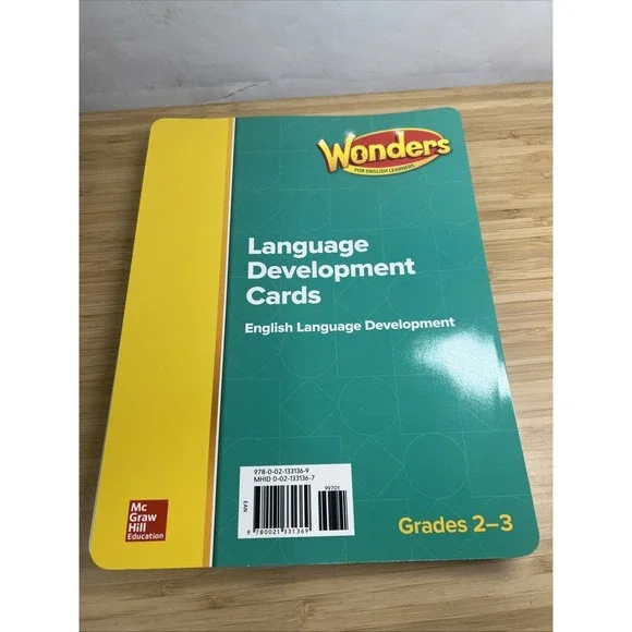 Wonders Language Development Cards‎ - Grades 2-3 For English Learners Complete