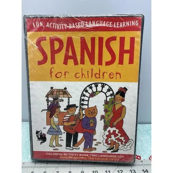 Spanish for Children McGraw-Hill Colorful Activity Book,‎ 2 Cds, Parent CD Guide
